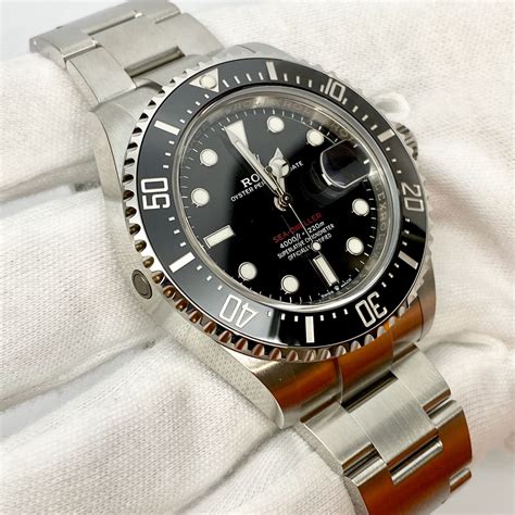 rolex red sea dweller|Rolex Sea-Dweller price guide.